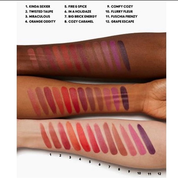 MAC Cosmetics Powder Kiss Lipstick in Fuchsia Frenzy New 1.5g no box - Picture 12 of 12